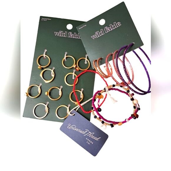 wild fable & Universal Threads Bundle of Costume Jewelry NWT - Picture 1 of 10